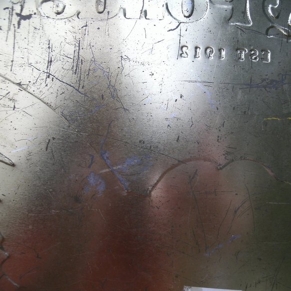 Vintage B.T. Jones Baby Powder Metal Sign - Picture 14 of 16